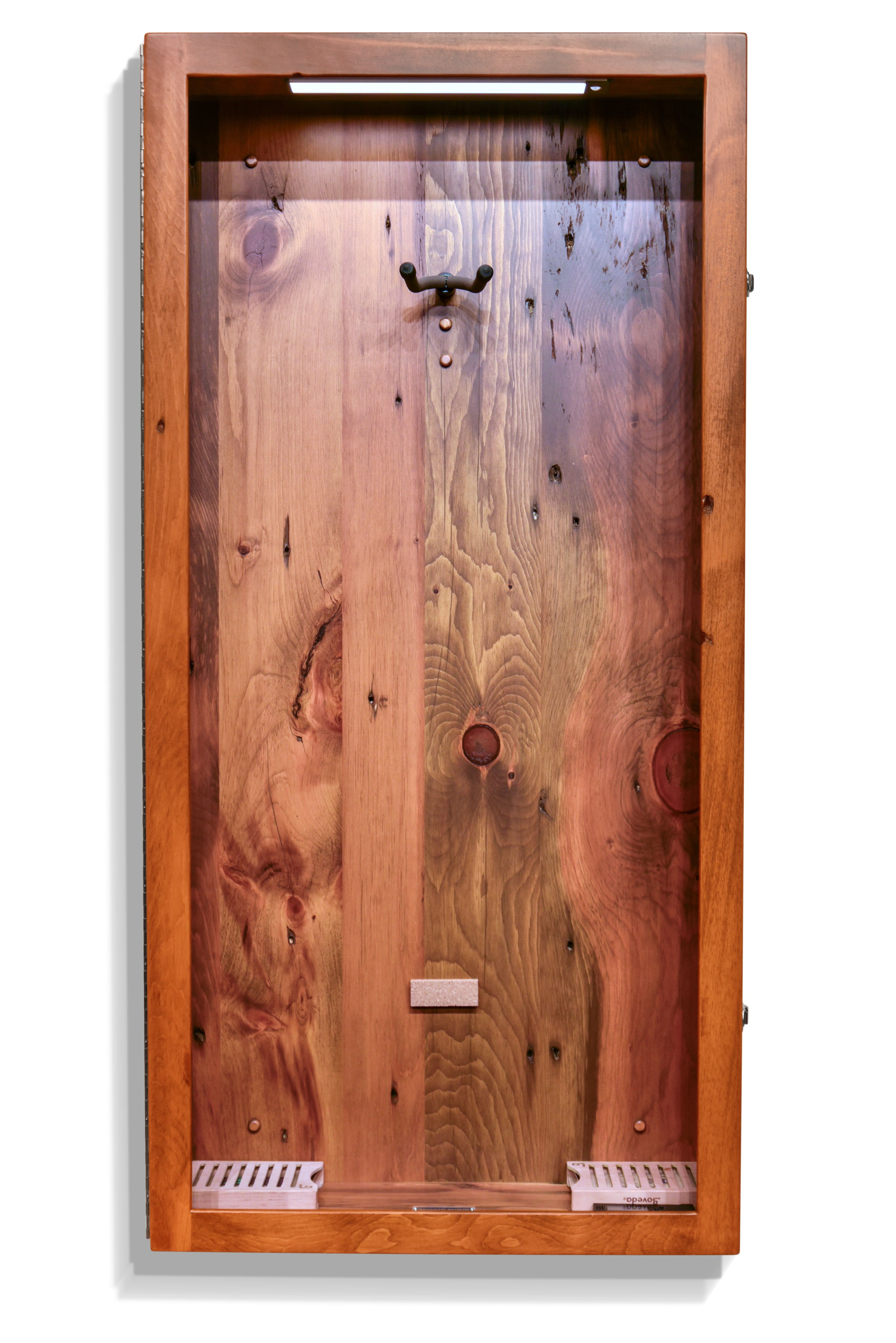 ClimaCase Rectangle Humidor - 300 Year Old Reclaimed Wood with Seely Stain