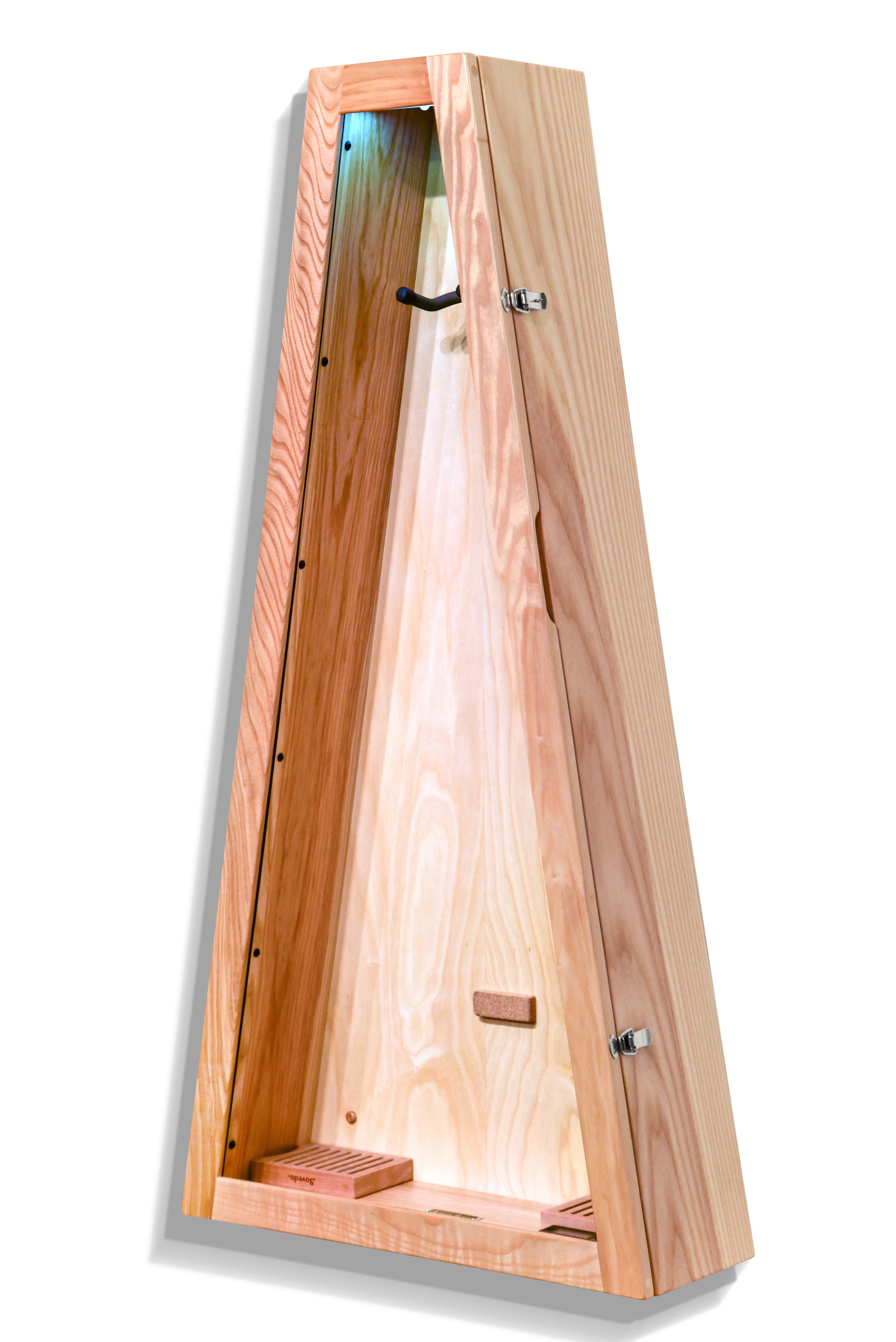 ClimaCase Triangle Humidor - Northern White Ash