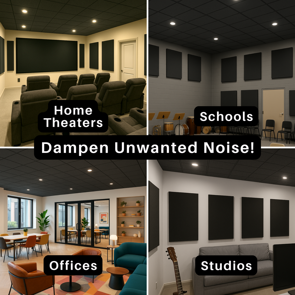 Acoustic Foam Drop Ceiling Tiles