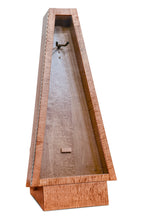 ClimaStand Triangle Humidor with Base - Flamed Maple With Provincial Stain