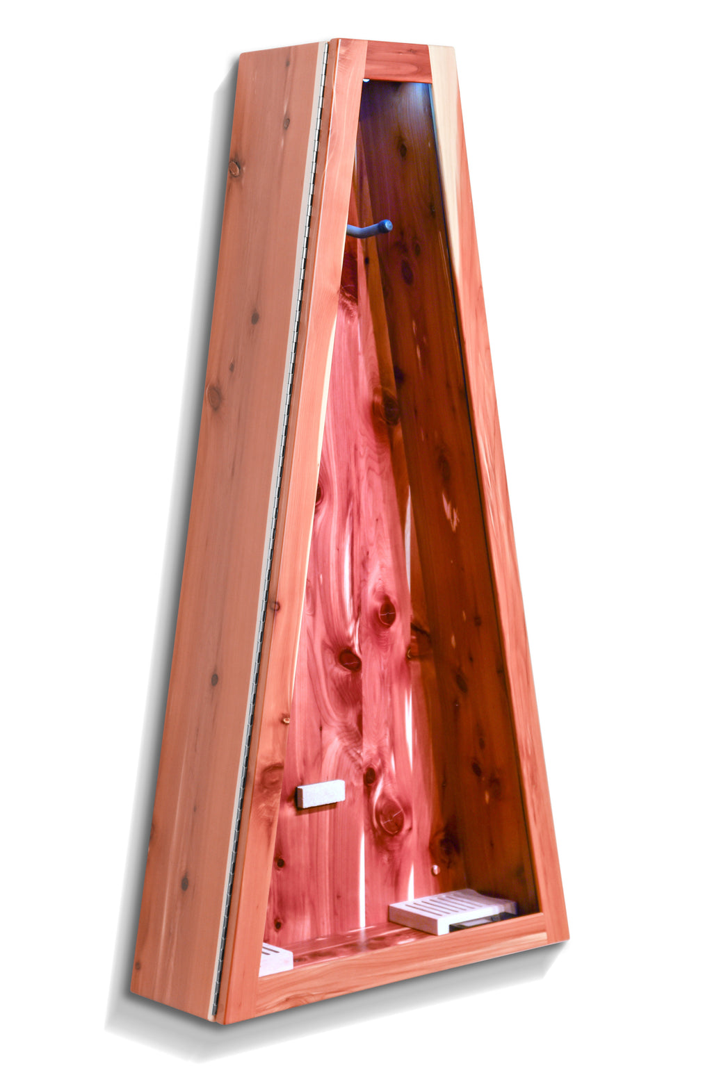 ClimaCase Triangle Humidor - Cedar