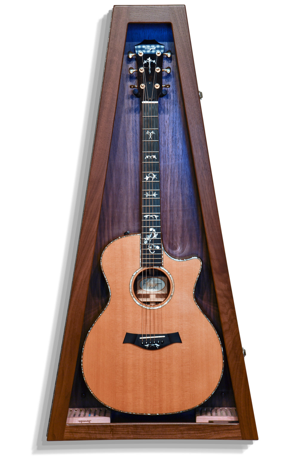 ClimaCase Triangle Humidor - Walnut