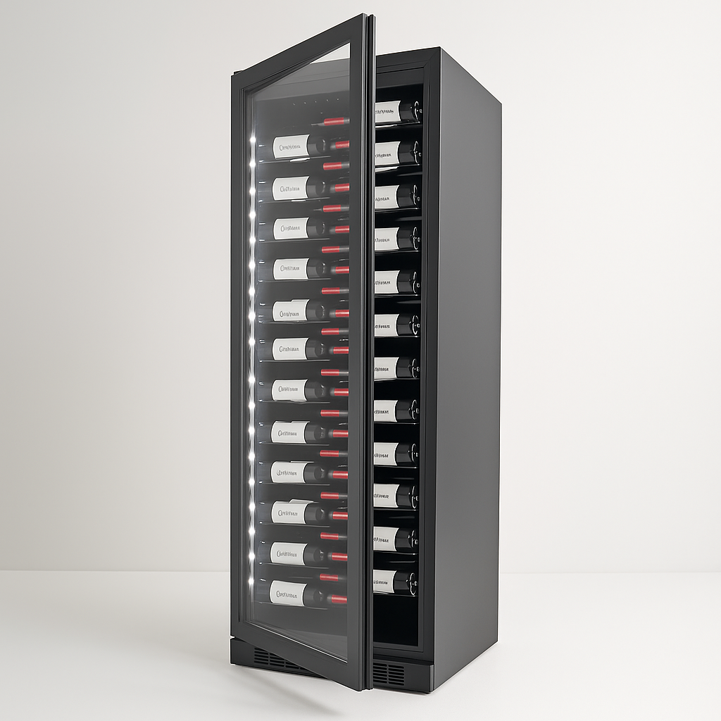 NoirSommelier Vertice 120-Bottle Wine Tower