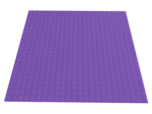 1 Inch Acoustic Foam Pyramid Style Panels - 13 Color Options