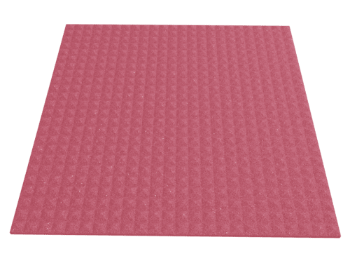 1 Inch Acoustic Foam Pyramid Style Panels - 13 Color Options