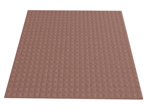 1 Inch Acoustic Foam Pyramid Style Panels - 13 Color Options