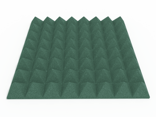 3 Inch Acoustic Foam Pyramid Style Panels - 13 Color Options
