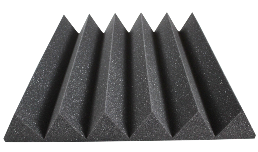 4 Inch Acoustic Foam Wedge Style Panels - 13 Color Options