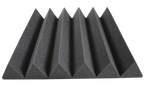 4 Inch Acoustic Foam Wedge Style Panels - 13 Color Options