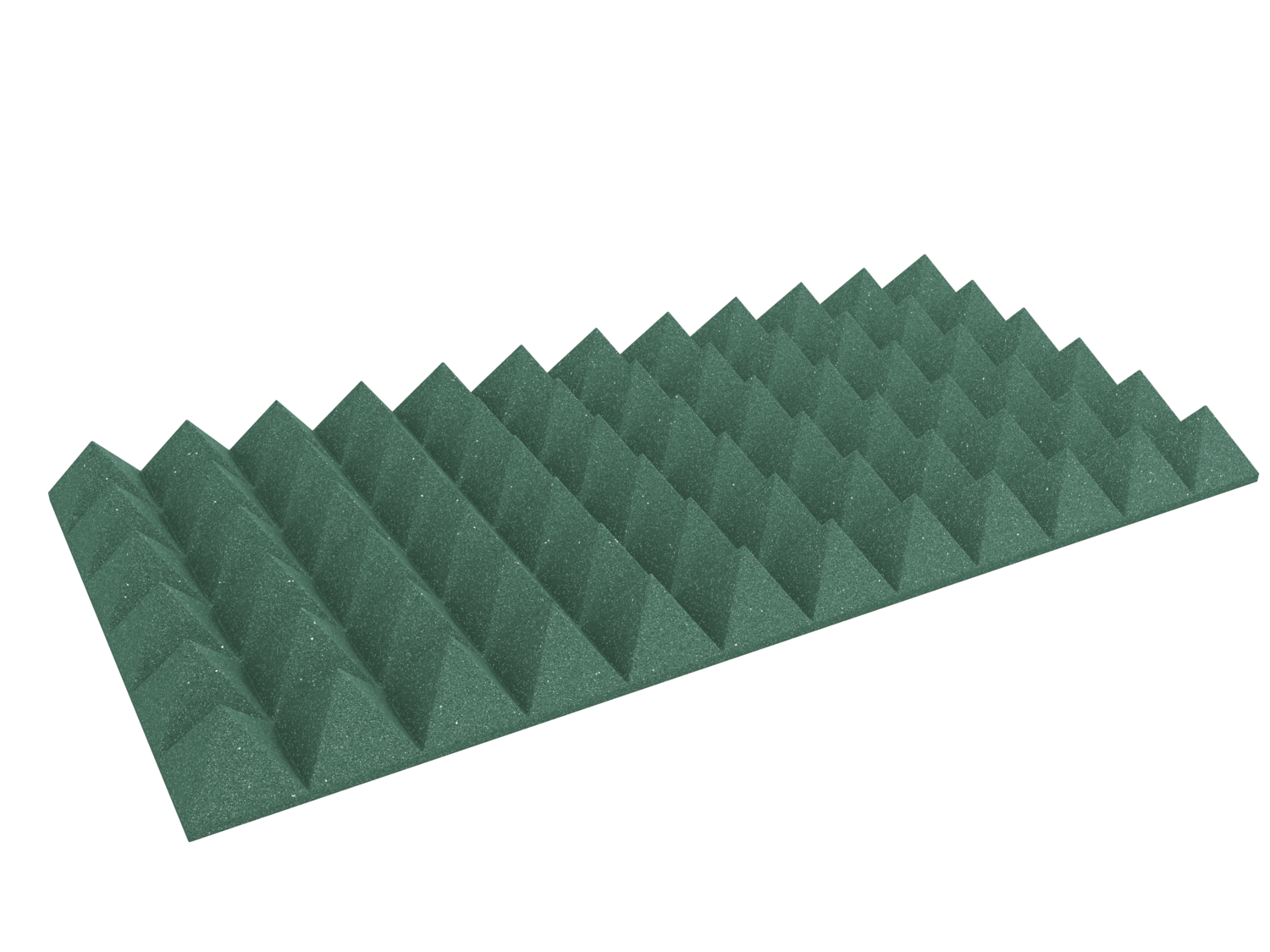 4 Inch Acoustic Foam Pyramid Style Panels - 13 Color Options