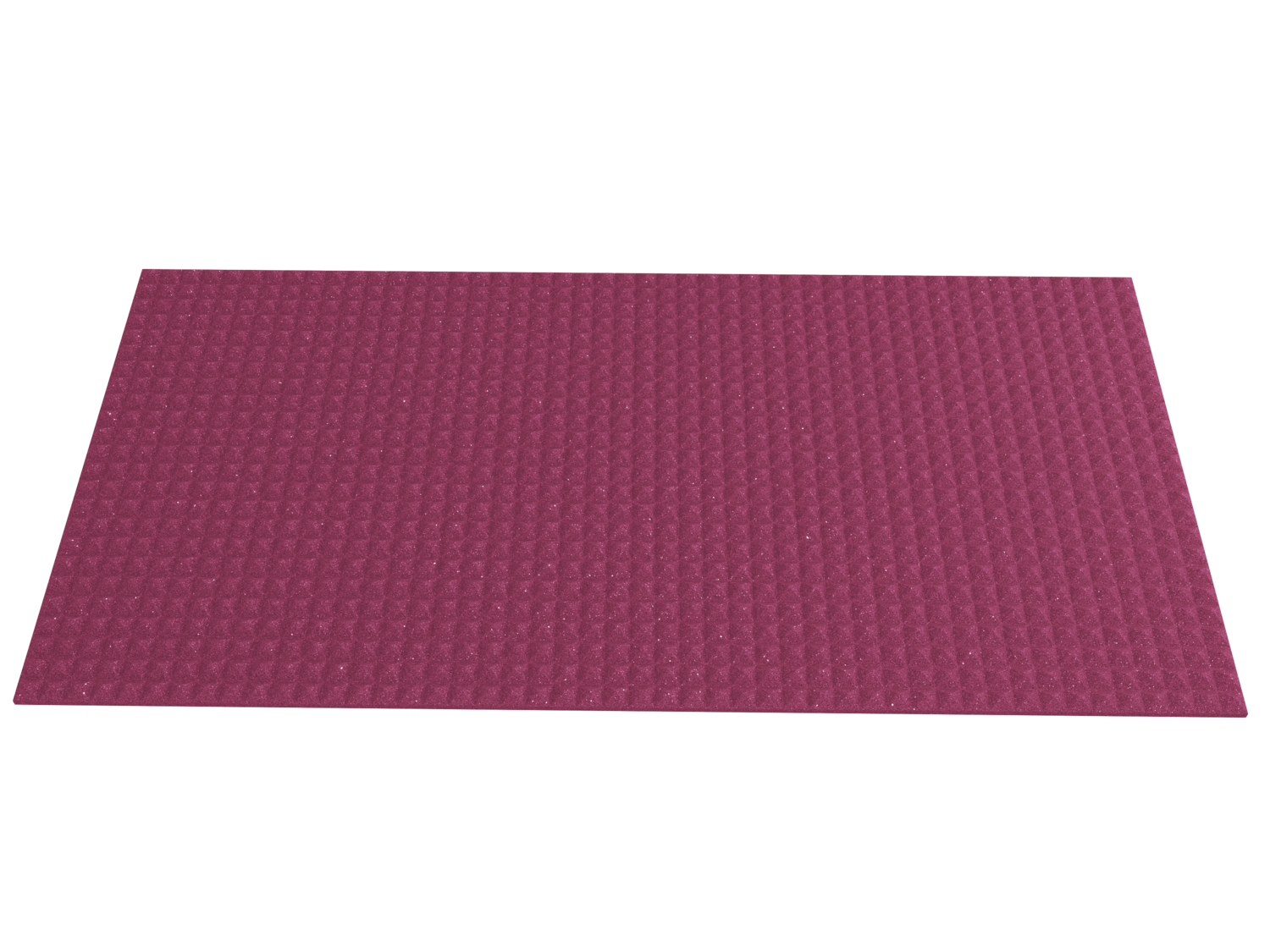1 Inch Acoustic Foam Pyramid Style Panels - 13 Color Options