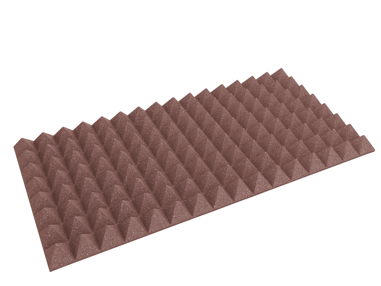 3 Inch Acoustic Foam Pyramid Style Panels - 13 Color Options