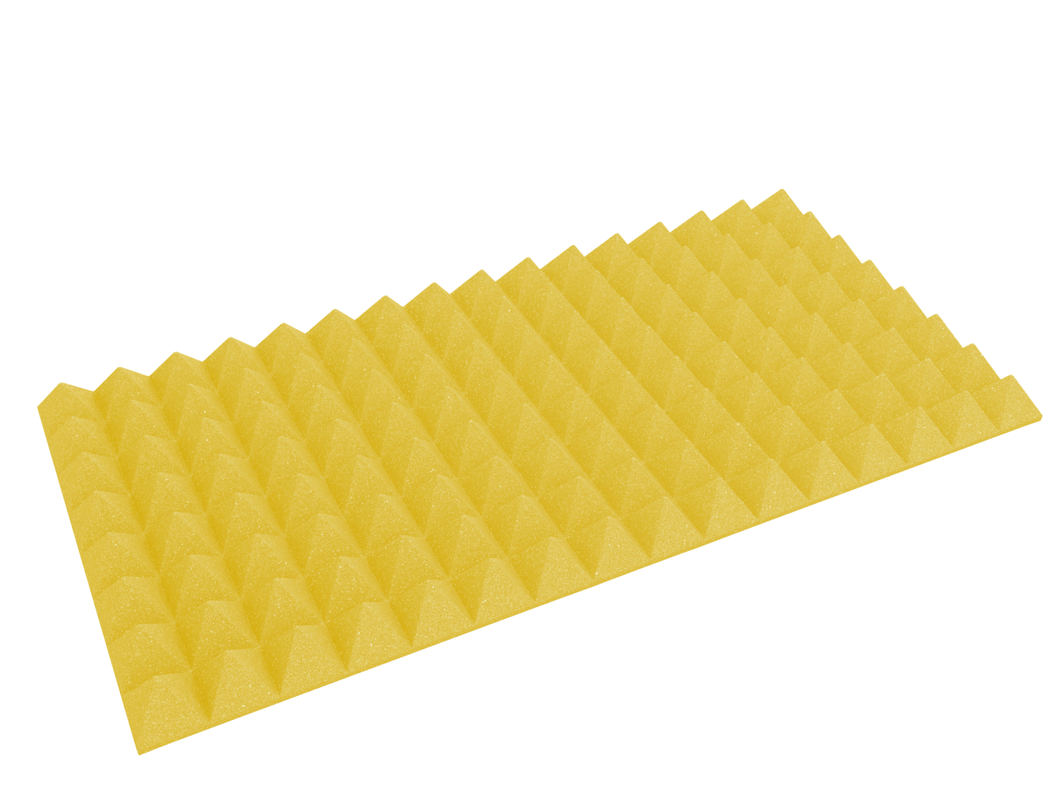 3 Inch Acoustic Foam Pyramid Style Panels - 13 Color Options