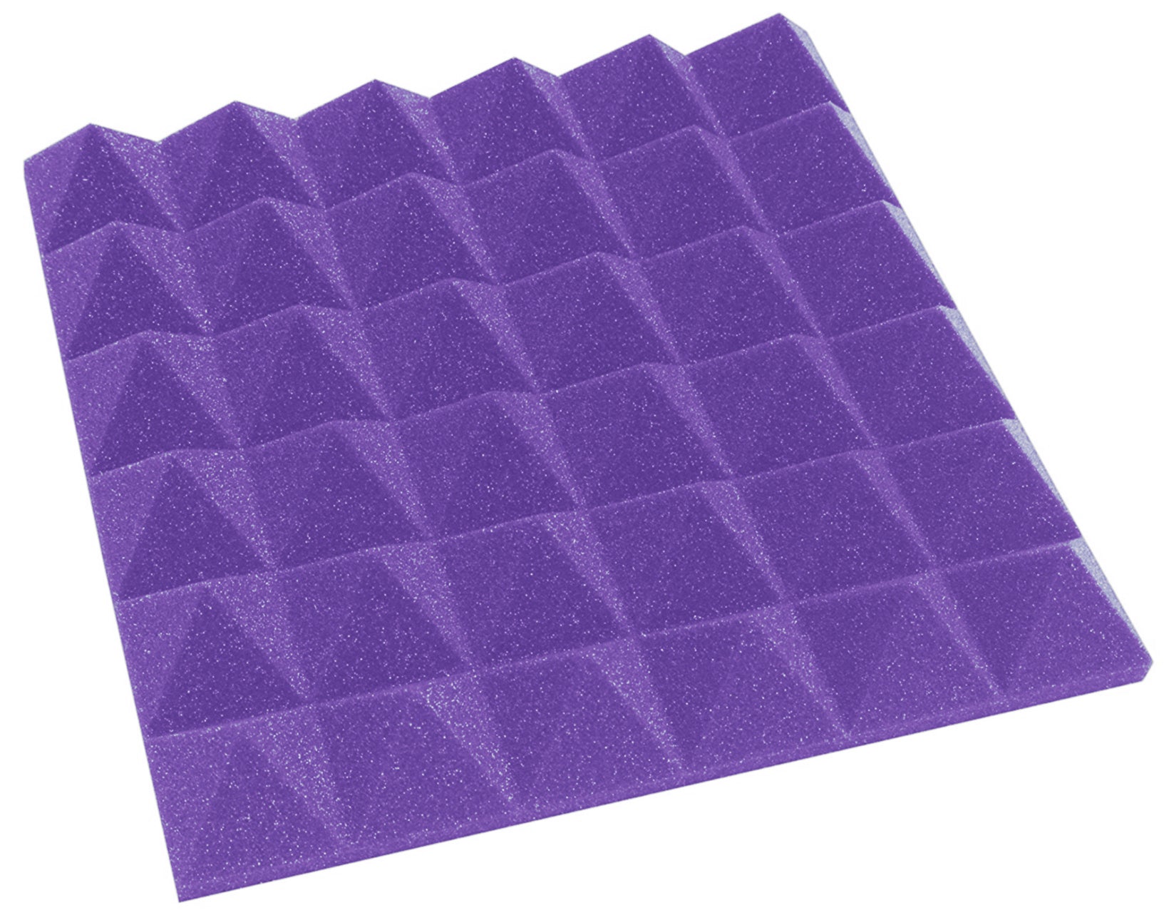 2 Inch Acoustic Foam Pyramid Style Panels - 13 Color Options