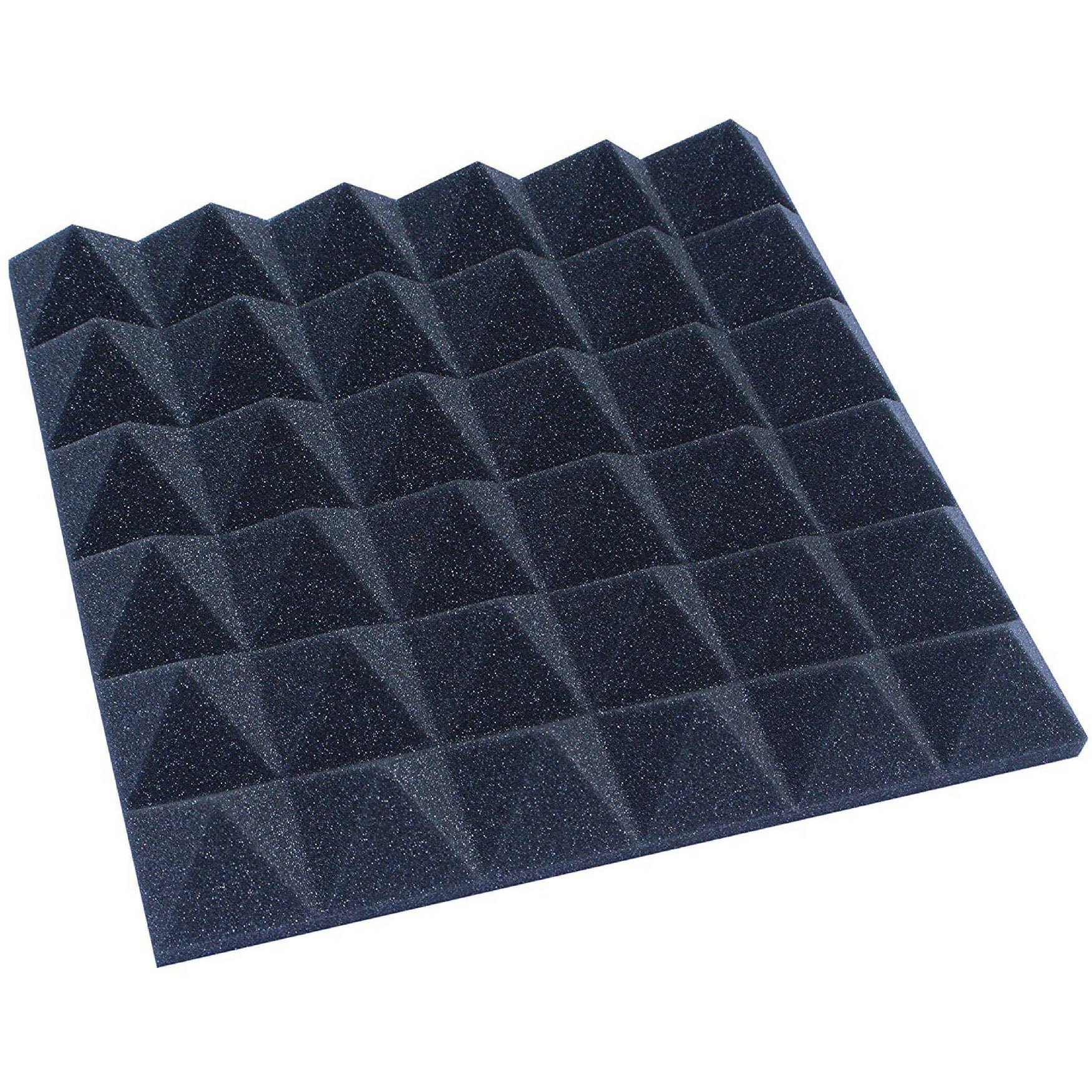 Easy Mount Acoustic Foam Kit - 12x12x2" Acoustic Foam Panels With Adhesive - Wedge Style - 4 Pack