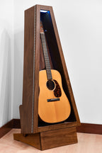 ClimaStand Triangle Humidor with Base - Walnut