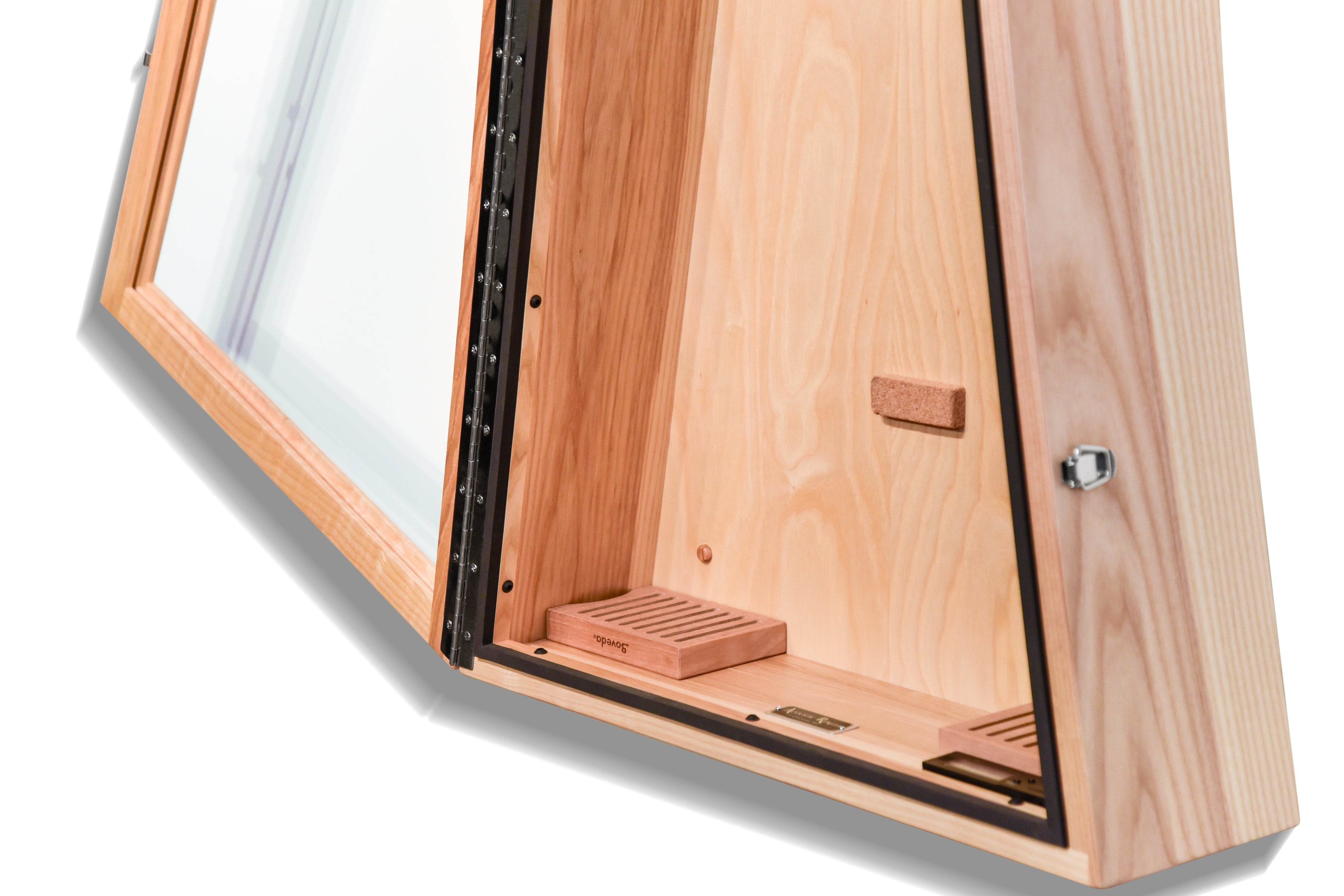 ClimaCase Triangle Humidor - Northern White Ash