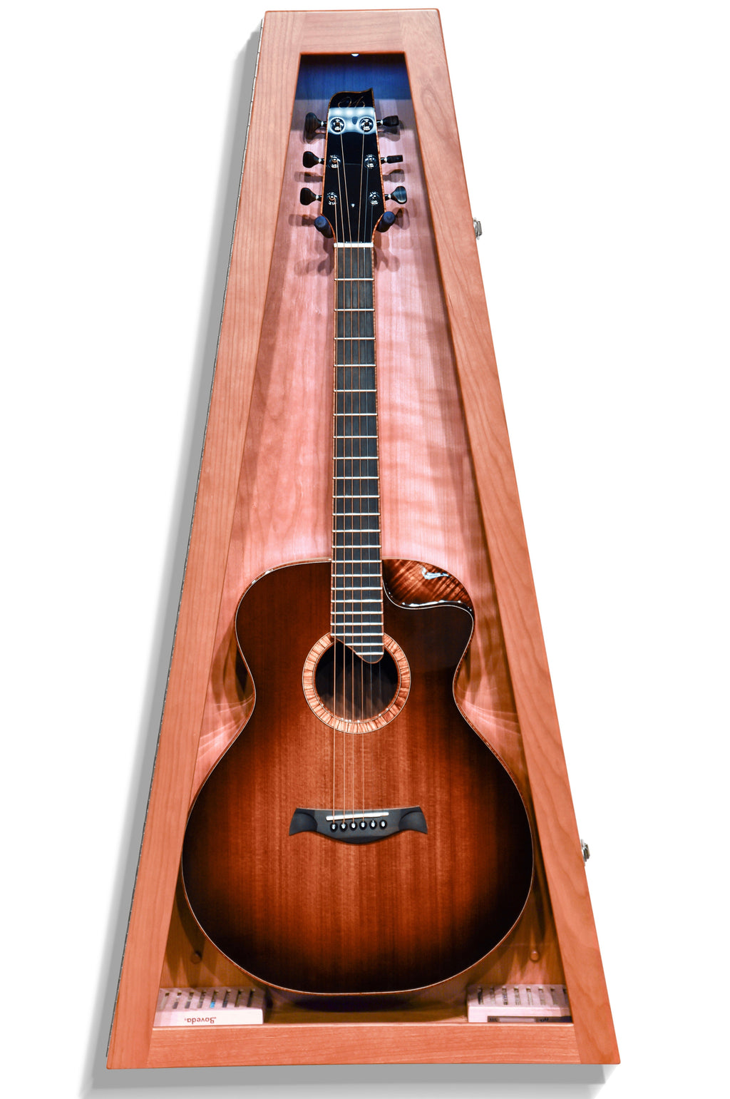 ClimaCase Triangle Humidor - Cherry