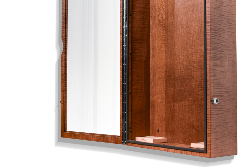 ClimaCase Rectangle Humidor - Flamed Maple with Boston Stain