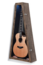 ClimaCase Triangle Humidor - Flamed Maple with Antique Slate Stain