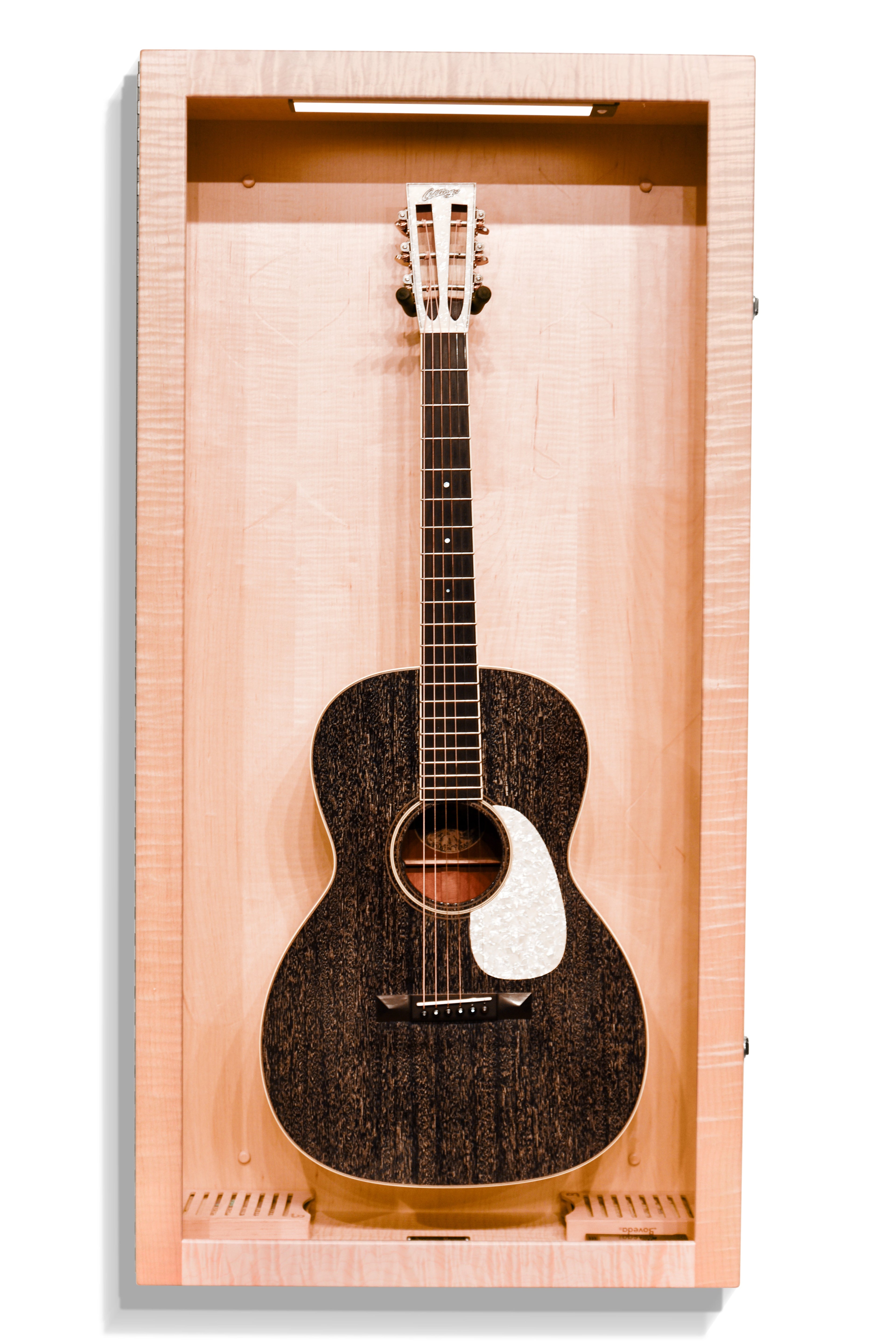 ClimaCase Rectangle Humidor - Flamed Maple