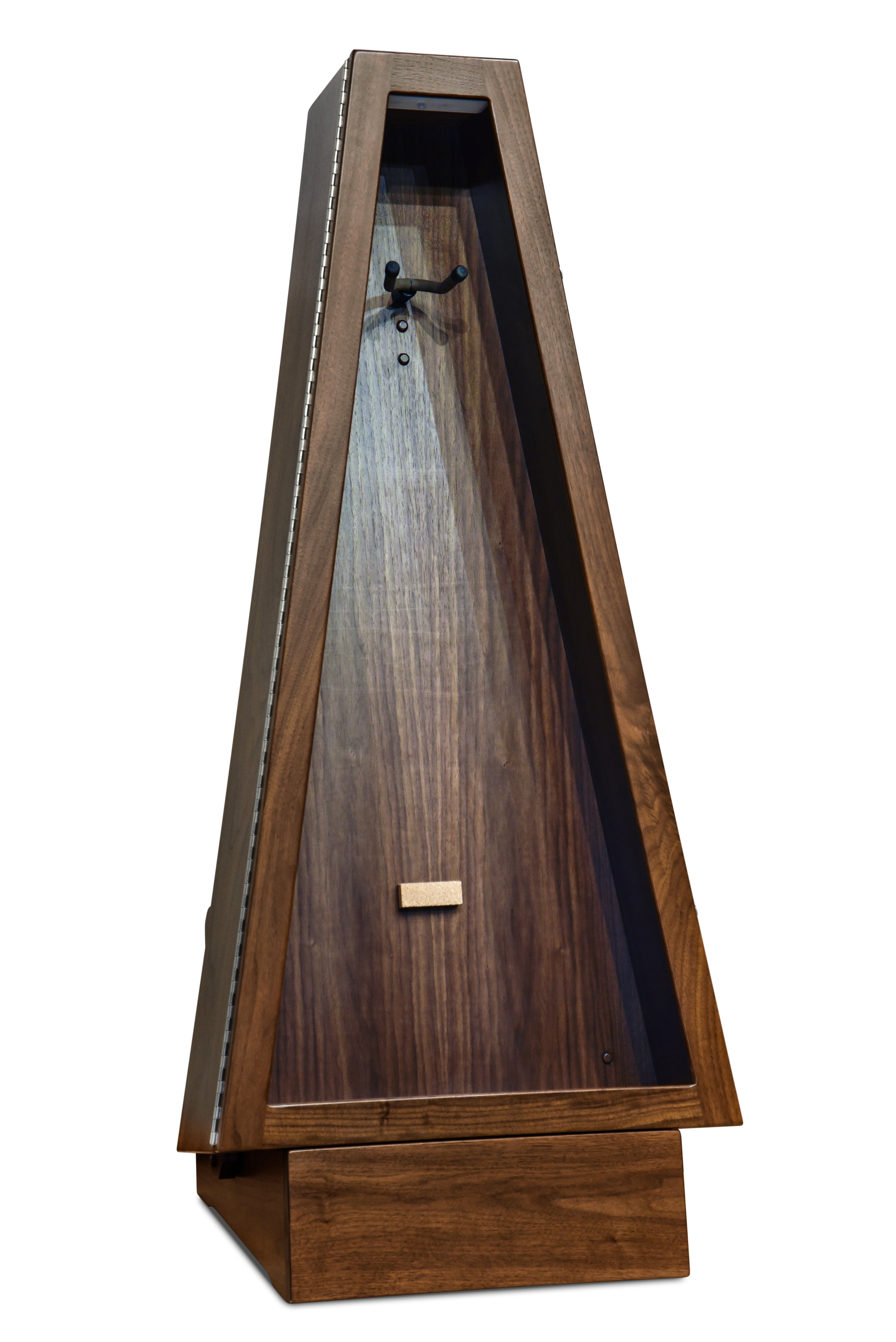 ClimaStand Triangle Humidor with Base - Walnut