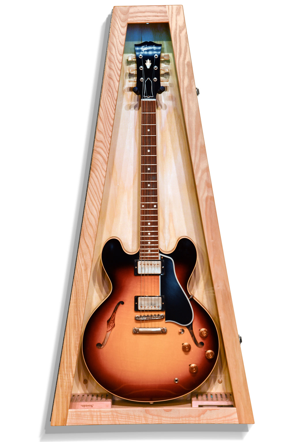 ClimaCase Triangle Humidor - Northern White Ash