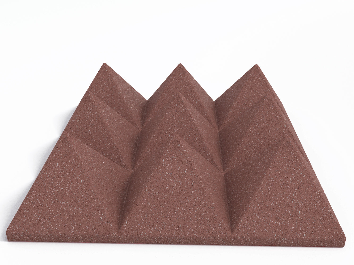4 Inch Acoustic Foam Pyramid Style Panels - 13 Color Options
