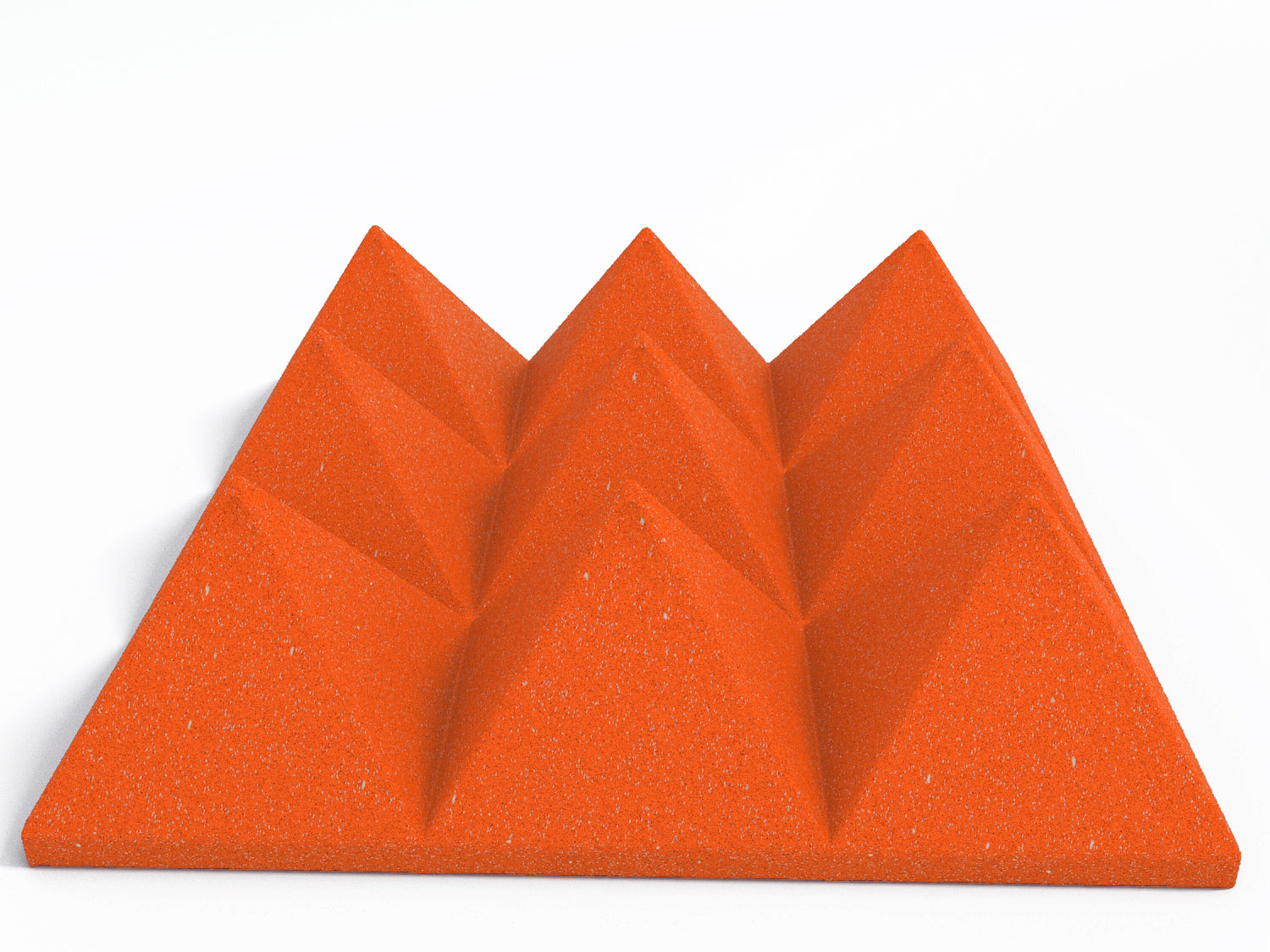 4 Inch Acoustic Foam Pyramid Style Panels - 13 Color Options