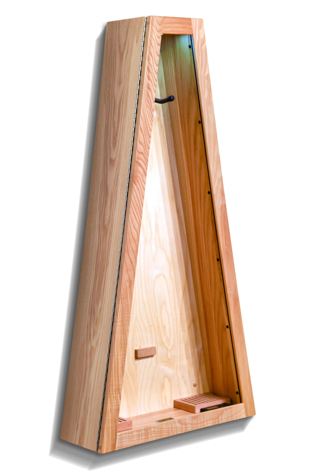 ClimaCase Triangle Humidor - Northern White Ash