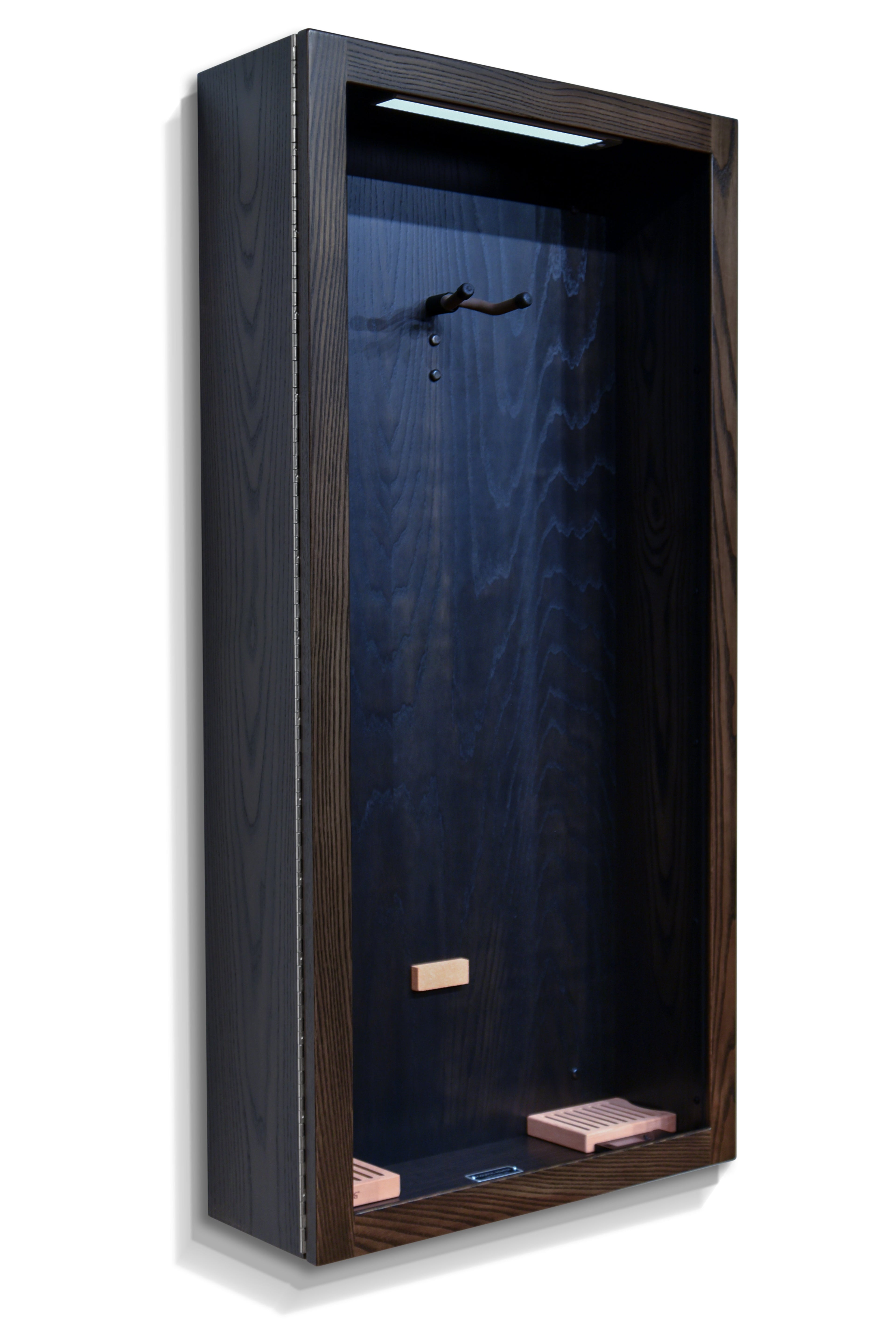 ClimaCase Rectangle Humidor - Northern White Ash with Ebony Stain