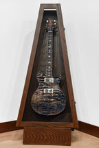 ClimaStand Triangle Humidor with Base - Northern White Ash with Coffee Stain