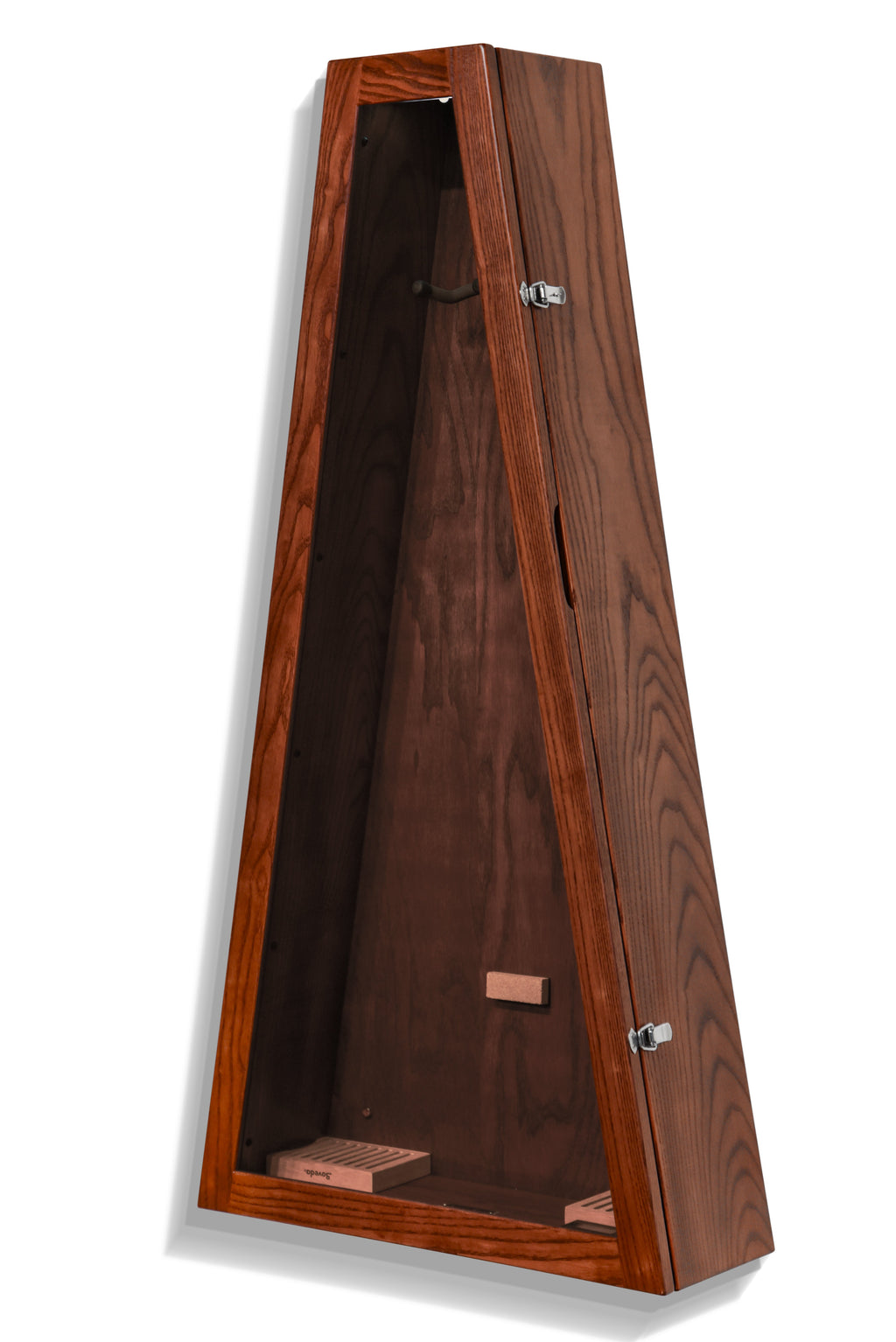 ClimaCase Triangle Humidor - Northern White Ash with Acres Stain