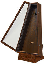 ClimaStand Triangle Humidor with Base - Northern White Ash with Coffee Stain