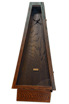 ClimaStand Triangle Humidor with Base - Northern White Ash with Coffee Stain