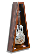 ClimaCase Triangle Humidor - 300 Year Old Reclaimed Wood with Boston Stain