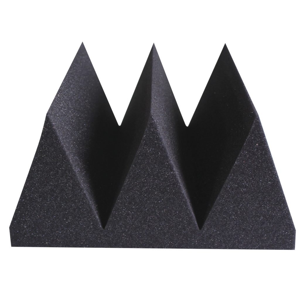 Six Inch Acoustic Foam Wedge Panels - 12x12x6"
