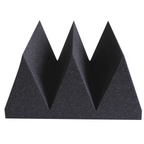 Six Inch Acoustic Foam Wedge Panels - 12x12x6"