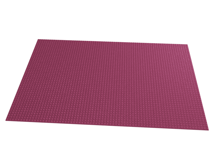 1 Inch Acoustic Foam Pyramid Style Panels - 13 Color Options