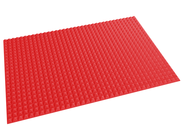 2 Inch Acoustic Foam Pyramid Style Panels - 13 Color Options