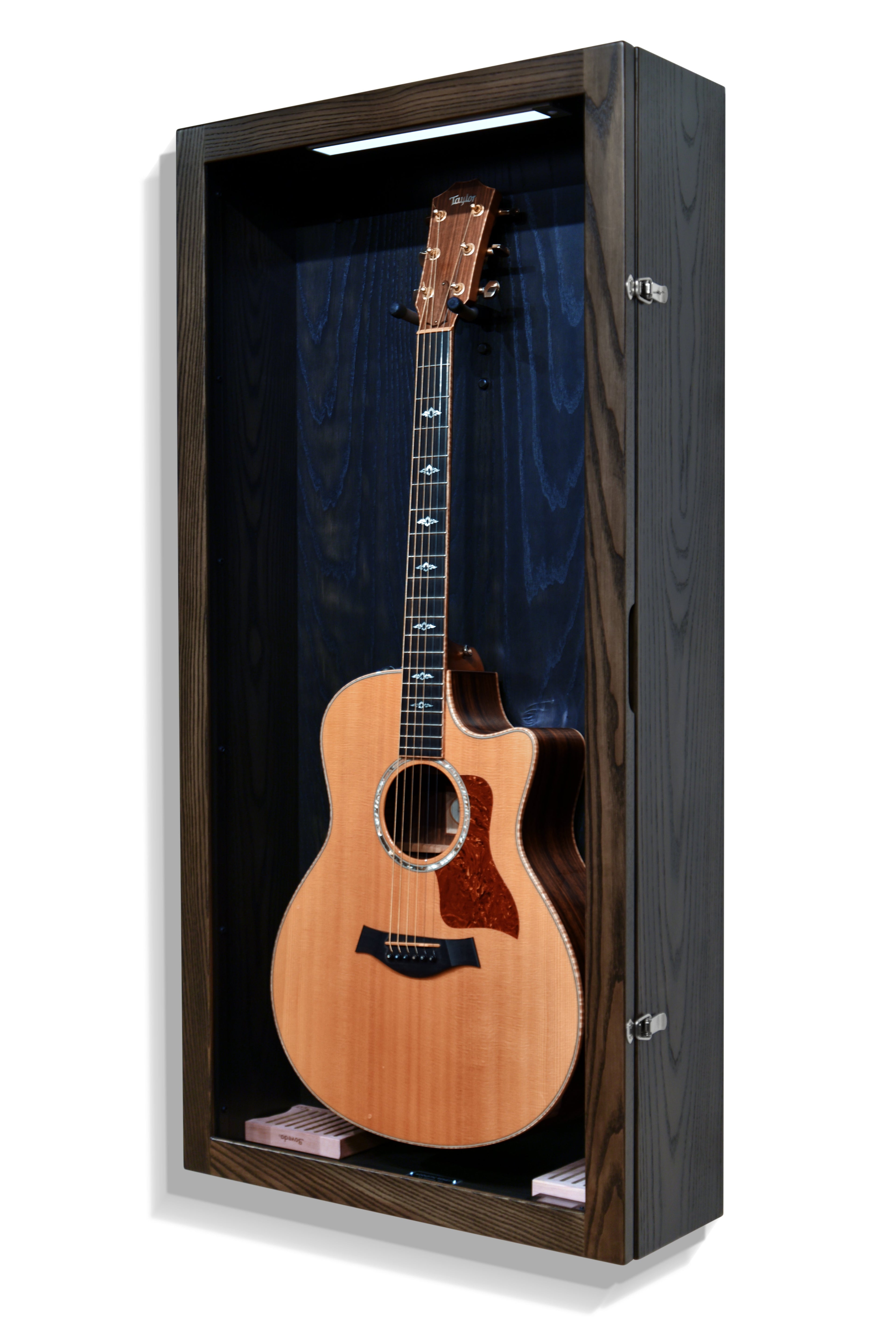 ClimaCase Rectangle Humidor - Northern White Ash with Ebony Stain