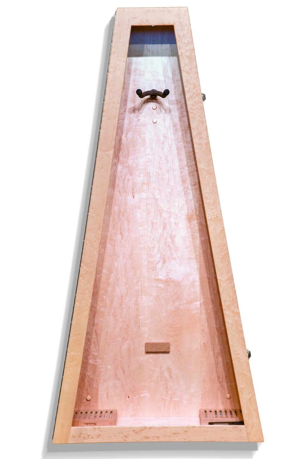 ClimaCase Triangle Humidor - Birdseye Maple