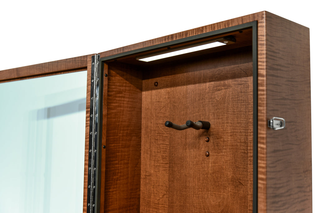 ClimaCase Rectangle Humidor - Flamed Maple with Boston Stain