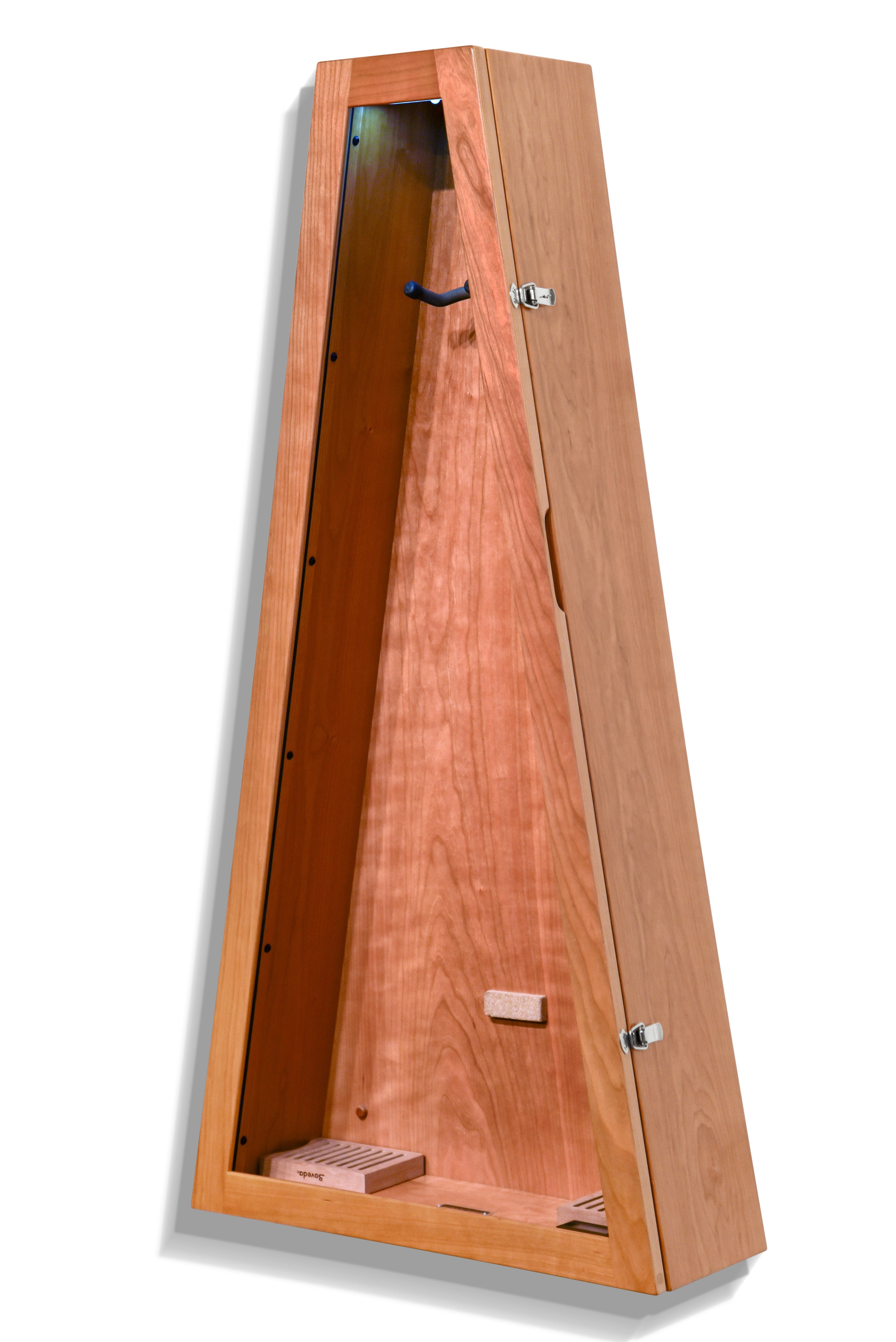 ClimaCase Triangle Humidor - Cherry