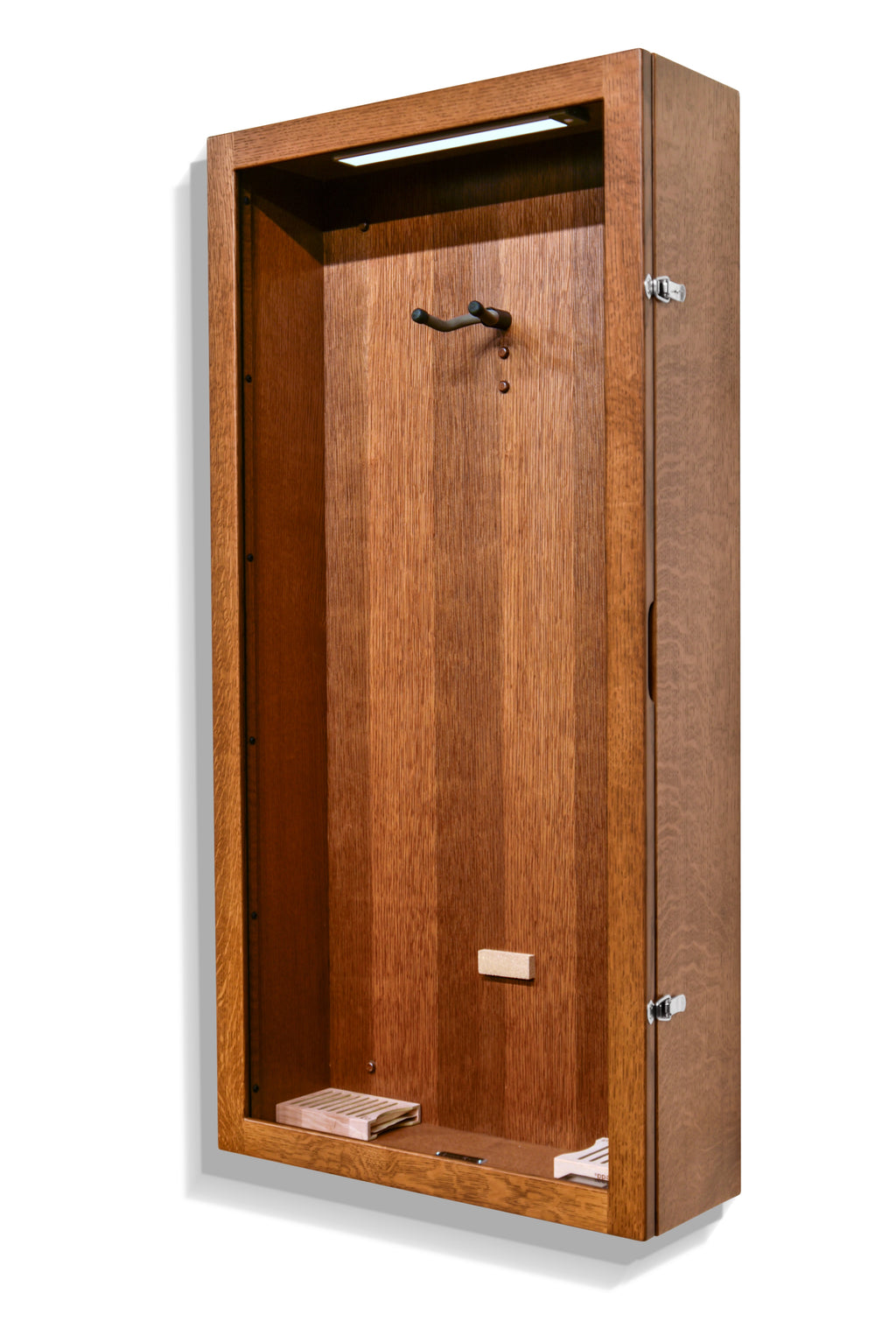 ClimaCase Rectangle Humidor - Quartersawn White Oak with Boston Stain