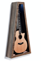 ClimaCase Triangle Humidor - Flamed Maple with Antique Slate Stain