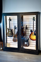 Low Depth ClimaCab V | Charcoal Northern White Ash with Whitewash Slat Wall