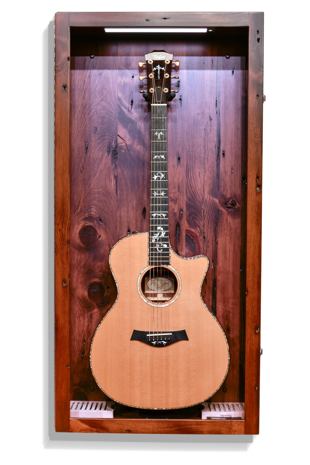 ClimaCase Rectangle Humidor - 300 Year Old Reclaimed Wood with Boston Stain