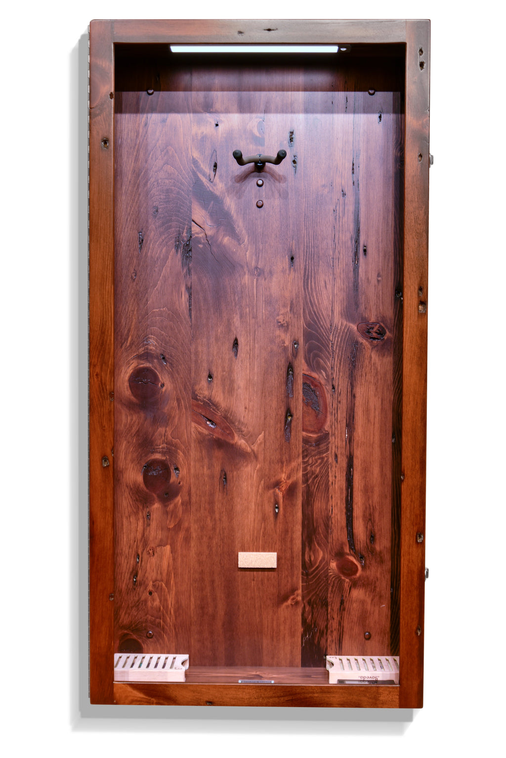 ClimaCase Rectangle Humidor - 300 Year Old Reclaimed Wood with Boston Stain