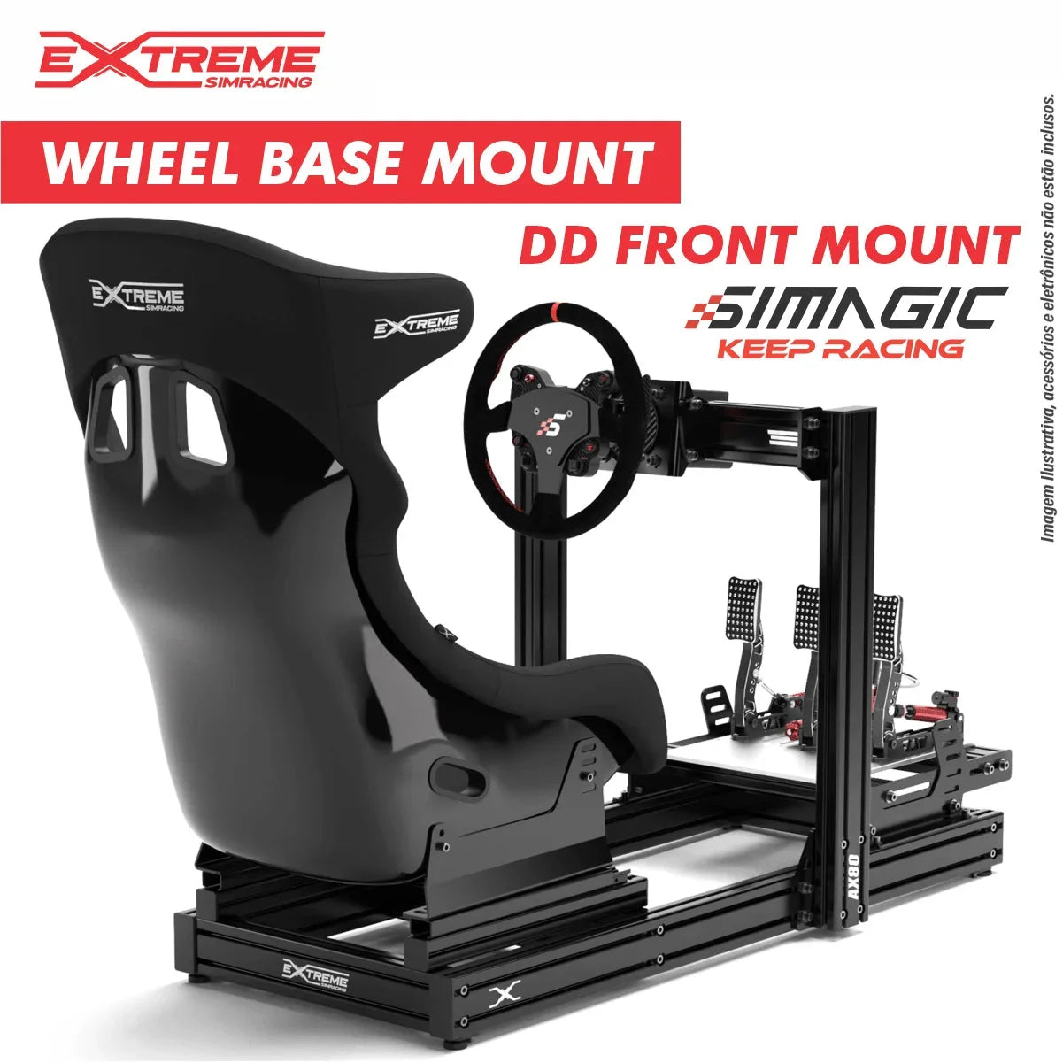 AX80 ALUMINUM PROFILE SIM RACING RIG 2025
